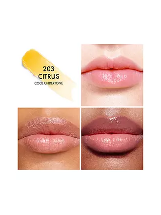 DIOR | Dior Addict Lip Glow 48-Stunden feuchtigkeitsspendender Lippenbalsam (203 Citrus) | 